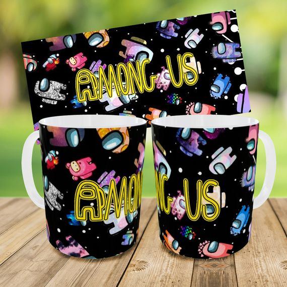 Набір: дитяча сумка-бананка+кружка Амонг Ас «Among Us» 32х15см, бананка для хлопчика через плече на подарунок (00888) | Зображення 2