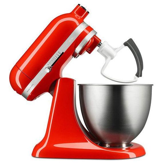 Миксер KitchenAid Mini Artisan 3,3 л 5KSM3311XEHT, красный чили | Зображення 4