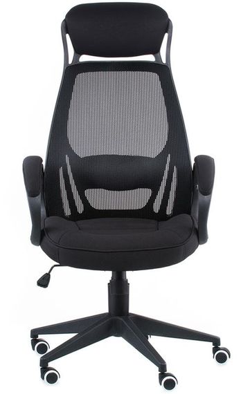 Кресло офисное Briz black fabric, механизм Tilt с регулировкой качания | Зображення 1
