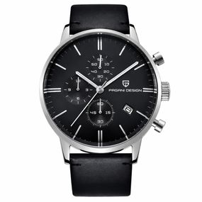 Чоловічий годинник Pagani Design PD-2720 Silver-Black-Black