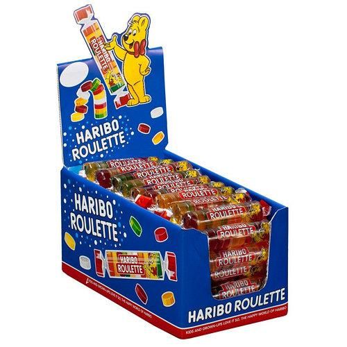 Конфеты желейные Haribo Roulette, 25 г, жевательные конфеты рулеты Харибо | Зображення 1