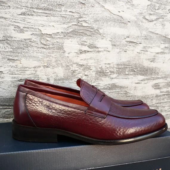 Чоловічі туфлі Лофери коричневі 40 розмір | Зображення 3