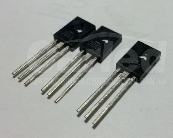 КТ817В (аналог BD235) транзистор NPN (3 А 60 В) 25 W (ТО126)