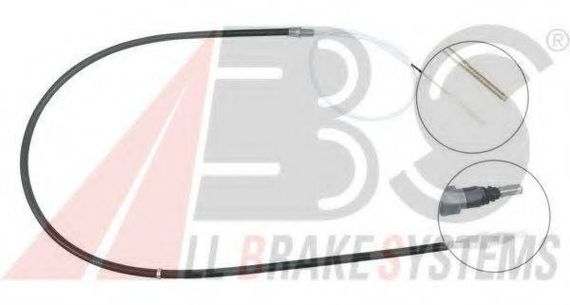 Трос ручного гальма VW PASSAT B3B4 (1990-97) (Disc Brake) (вир-во ABS) A.B.S. K12846 на VW PASSAT (3A2, 35I)