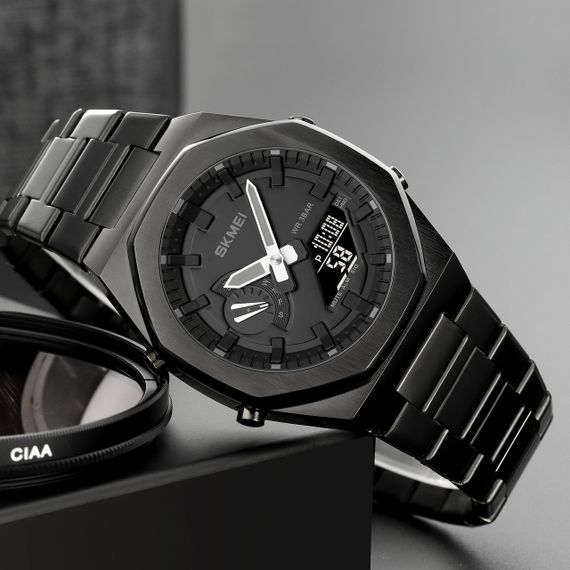 Годинник S2kmei 1816BKBKBK All Black | Зображення 3
