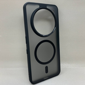 Чехол для Nothing Phone 3A Pro матовый BQ MagSafe противоударный Черный