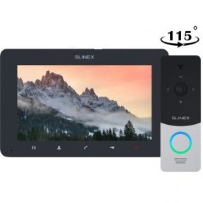 Комплект видеодомофона Slinex SM-07N Cloud Graphite  ML-20HD