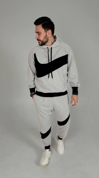 Костюм Nike з худі сірий | Зображення 5
