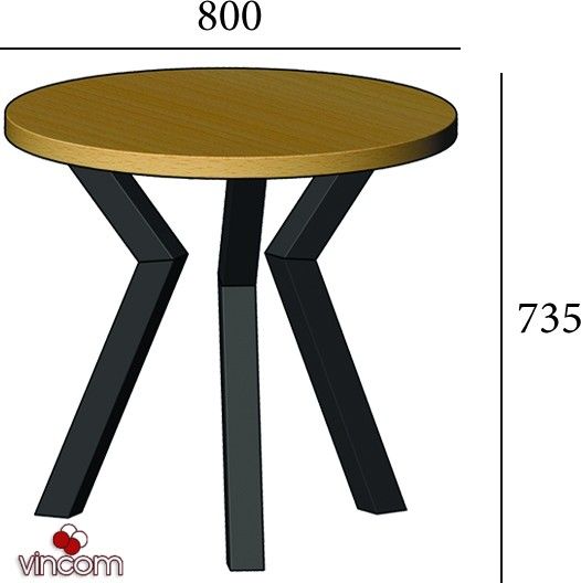 Стол обеденный Metall-Design СВЕН-3 7501200750(копия) | Зображення 3