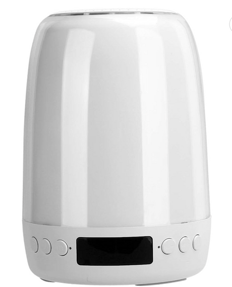 Bluetooth-колонка з нічником та годинником, сенсорне керування, LED-підсвітка | Зображення 5