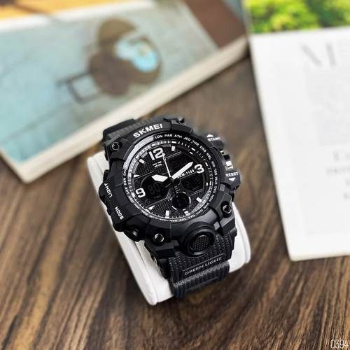 Чоловічий годинник Skmei 1155 Black | Зображення 3