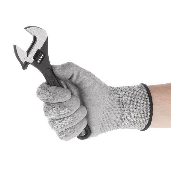 Ключ розвідний 200 мм INTERTOOL HT-0192 | Зображення 4