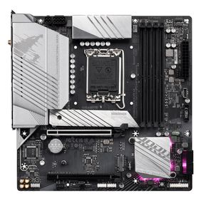 Материнська плата Gigabyte  B760M AORUS ELITE AX s1700 B760 4xDDR5 M.2 HDMI DP mATX (B760M_AORUS_ELITE_AX)
