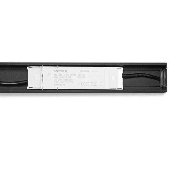 Світлодіодний світильник лінійний VIDEX BN03 50W 1.2М 5000K 220V Black | Зображення 9