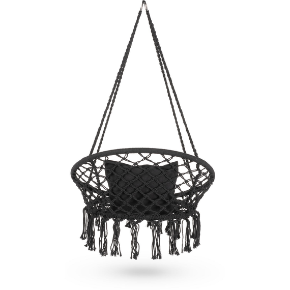 Садова гойдалка Boho Outtec XXL чорний | Зображення 3