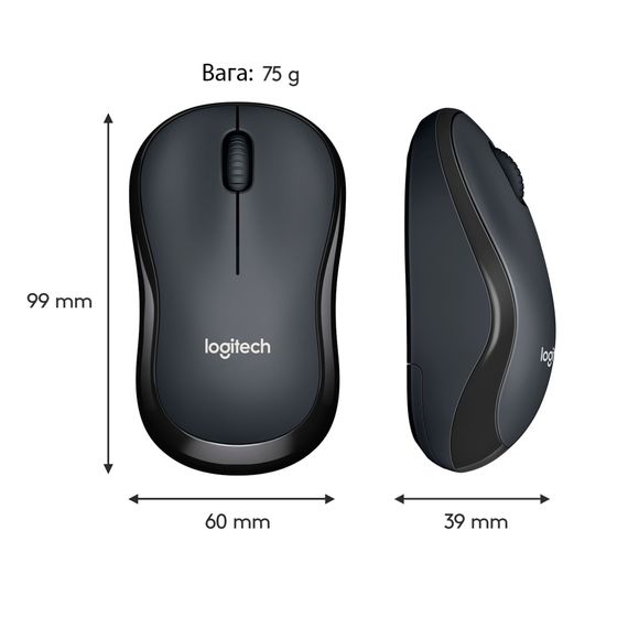 Мишка Logitech M220 Silent Grey (910-004878) | Зображення 8