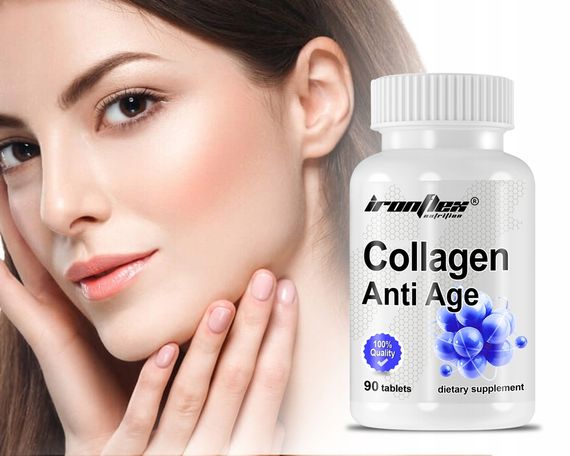 Колаген IronFlex  Collagen Anti Age 90 tabs | Зображення 2