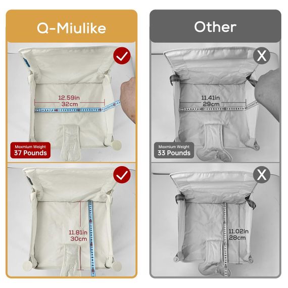 Дитячій стільчик складний портативний для годування з підносом, дорожній обідній стілець для дітей 6–36 міс, стільчик-бустер | Зображення 6