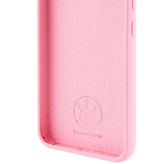 Чехол Silicone Cover Lakshmi Full Camera (AAA) для Motorola Moto E40 Розовый / Light pink | Зображення 1