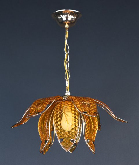 Люстра підвісна на 1 лампочку 27792 Золото 25-40х35х35 см.