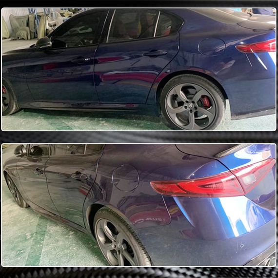 Боковые Пороги V1 (для Base/Sport, Карбон) для Alfa Romeo Giulia 2016-2022 гг | Зображення 3