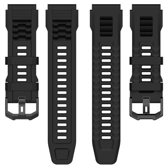 Силіконовий ремінець Primolux для смарт-годинника Amazfit T-Rex Ultra (A2142) - Black | Зображення 2