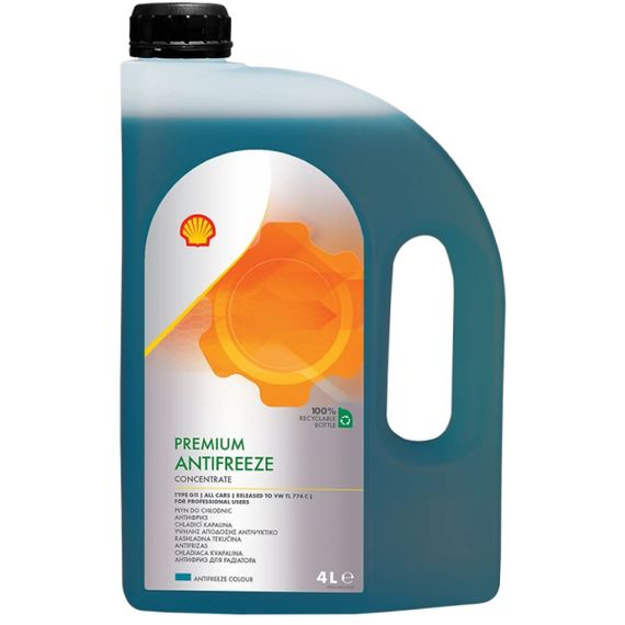 Антифриз Shell Premium 774 С/Р (G11) concentrate 4л.