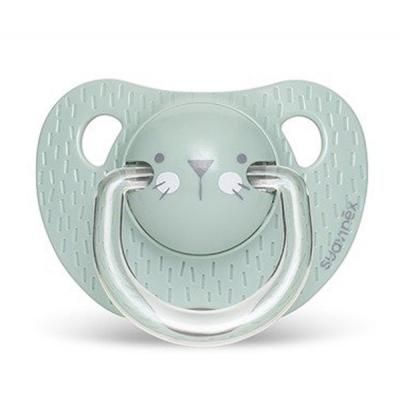 Пустышка Suavinex Hygge анатом.Уютные истории 18+ мес.бирюзовая (306577)