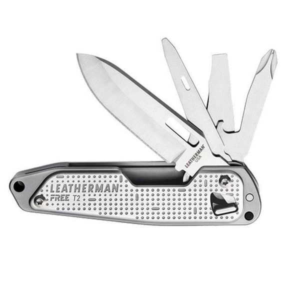 Мультитул Leatherman Free T2 Інструмент мультитул Мультитул армійський Мультиінструмент