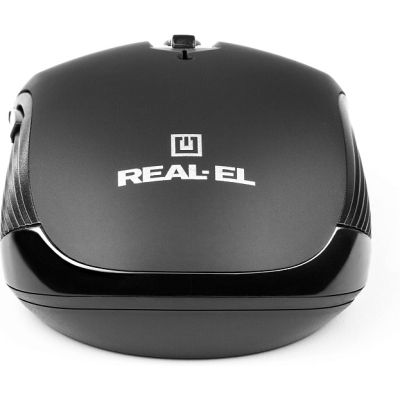 Мышка REAL-EL RM-331W Wireless Black (EL123200044) | Зображення 2