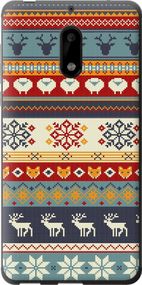 Чехол на Nokia 6 Рождественский орнамент "3303u-898-17620"