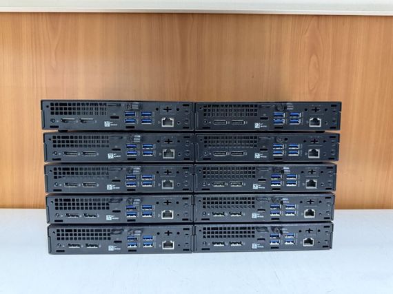 Неттоп Dell OptiPlex 5060 Micro USFF / Intel Core i5-8500T (6 ядер по 2.1 - 3.5 GHz) / 16 GB DDR4 / 500 GB SSD / Intel UHD Graphics 630 / 90W / Блок живлення в комплекті б/в | Зображення 3