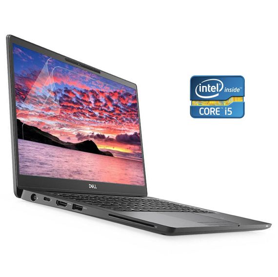 Ультрабук Б-класс Dell Latitude 7300 / 13.3" (1366x768) TN / Intel Core i5-8365U (4 (8) ядра по 1.6 - 4.1 GHz) / 8 GB DDR4 / 256 GB SSD / Intel UHD Graphics 620 / WebCam б/у