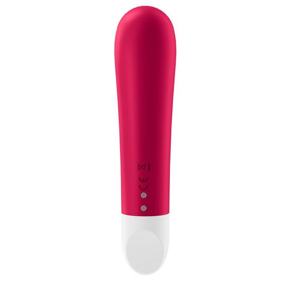 Віброкуля Satisfyer Ultra Power Bullet 1 Red на акумуляторі, потужна міні віброкуля для точкової стимуляції | Зображення 5
