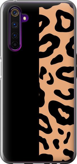 Чехол на Realme 6 Pro Пятна леопарда "4269u-1893-17620"