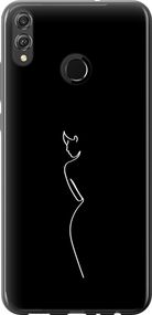Чехол на Huawei Honor 8X Силуэт1 "4590u-1596-17620"
