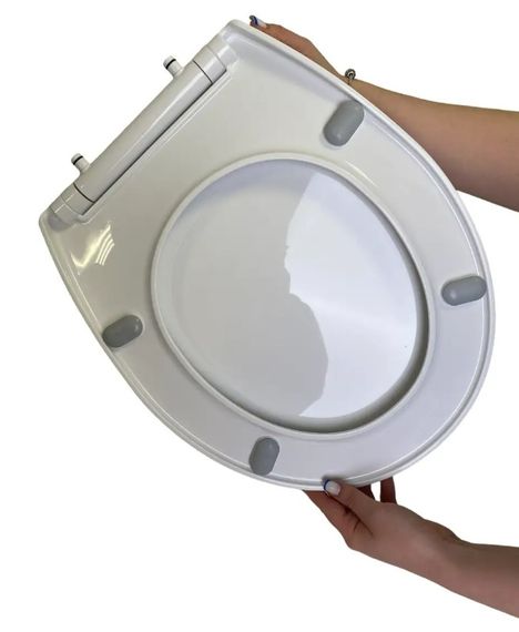 Сиденье для унитаза NKP Slim Smart с крышкой и функцией микролифта 0302 | Зображення 5