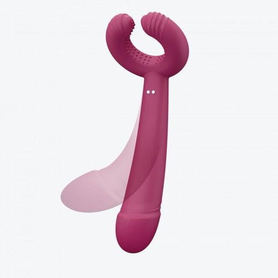 Вібратор для пар Love To Love PLEASE ME - PLUM STAR з трьома моторами, гнучкий | Зображення 4