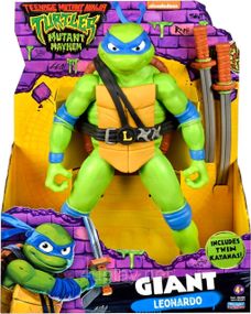 Фігурка гігант Черепашки-ніндзя Леонардо 30 см Teenage Mutant Ninja Turtles Mutant Mayhem 12” Leonardo TMNT Оригінал