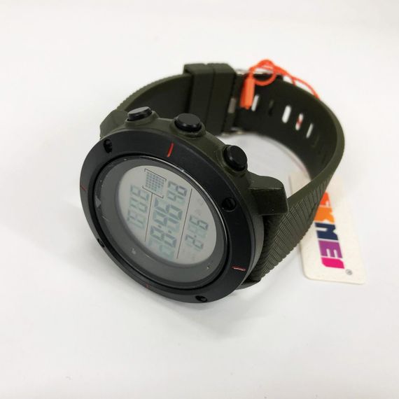 Армейский наручные часы с таймером SKMEI 1213AG, Цифровые часы для активного образа жизни MS-21 | Зображення 8