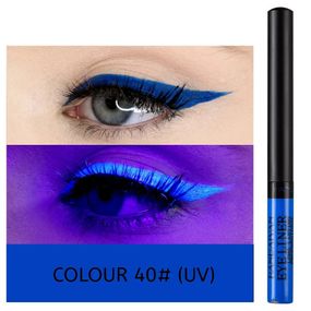 Кольорова водостійка підводка для очей люмінесцентна HANDAIYAN Eyeliner Long Lasting Professional колір №40