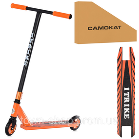 Самокат трюковый iTrike SR2-066-5-OR
