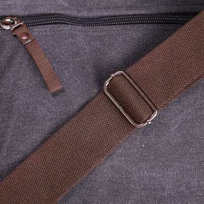 Сумка Vintage Через плече для ноутбука 13&quot; із текстилю Чорна (22200) | Зображення 4