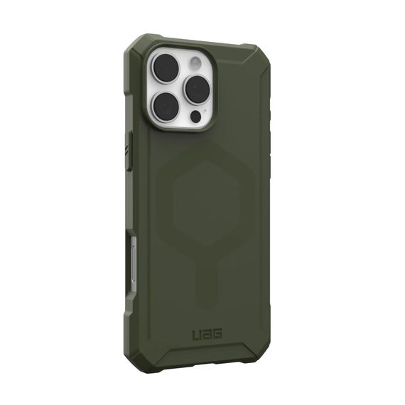 Чохол до мобільного телефона UAG iPhone 16 Pro Max Essential Armor Magsafe Olive Drab (114449117272) | Зображення 1