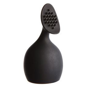 Насадка на мікрофон з пухирцями Love Shop для стимуляції клітора, чорна Sex Aura