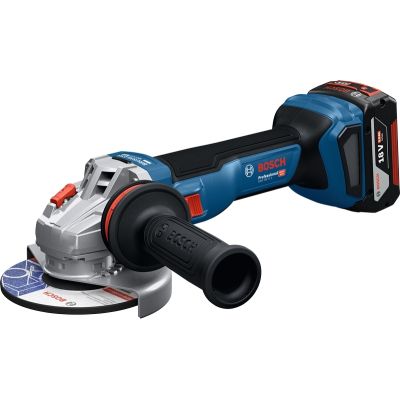 Шлифовальная машина Bosch GWS 18V-11S 125мм, 18В, 1x5Ah, 0-9000об/мин, 1.7кг, кейс (0.601.9N4.003) | Зображення 5