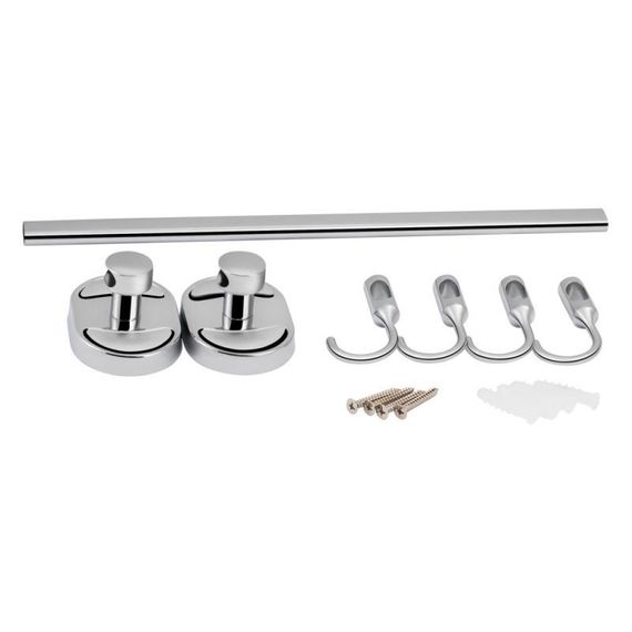 Держатель Lidz Oreo 0804 4 крючка LDORE0804CRM22175 Chrome | Зображення 5