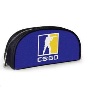 Пенал школьный с принтом Counter-Strike 23х10х8 см с принтом для мальчика (3800)