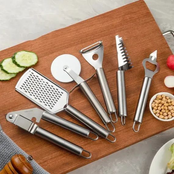 Набір кухонного приладдя 20 предметів з потрійною підставкою | Зображення 2