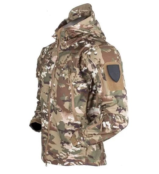 Куртка HWB на флісі мультикам Soft Shell | Зображення 1
